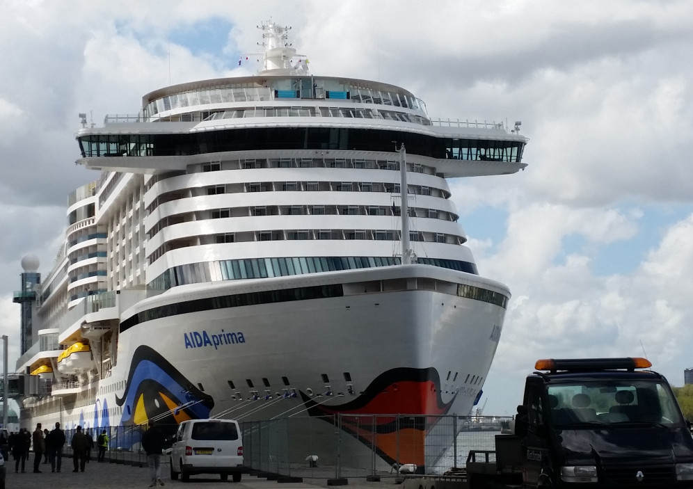 Bild von Premierenfahrt AIDAprima 19.04.-21.04.2016 von Rotterdam nach Hamburg